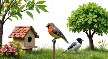 Das sind die Top 7 Schritte beim Anlegen eines vogelfreundlichen Gartens