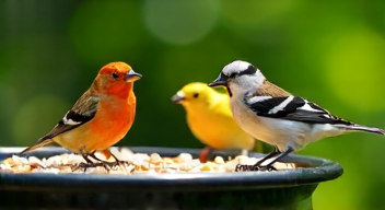 Das sind die Top 7 Schritte beim Vogelfüttern