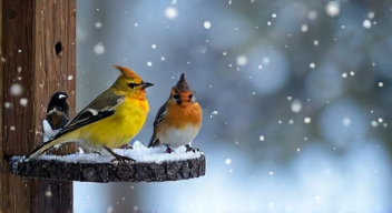 Das sind die Top 7 Schritte beim Vogelfüttern im Winter