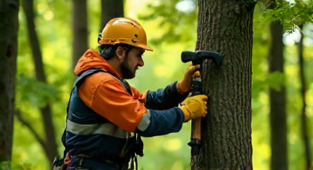 Der Baumfällungsprofi: Techniken und Sicherheit (2/10)