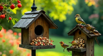 Die besten 8 Tipps bei ganzjähriger Vogelfütterung