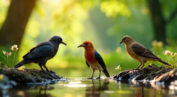 Die Rolle von Trinkwasser für Vögel (4/10)