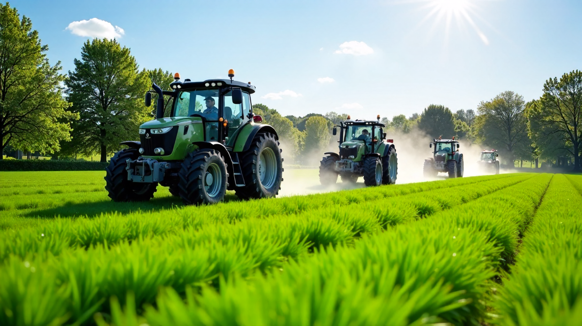 Frühjahrsaufbereitung: Effiziente Pflege, Maschineninnovationen und Grasnarbe