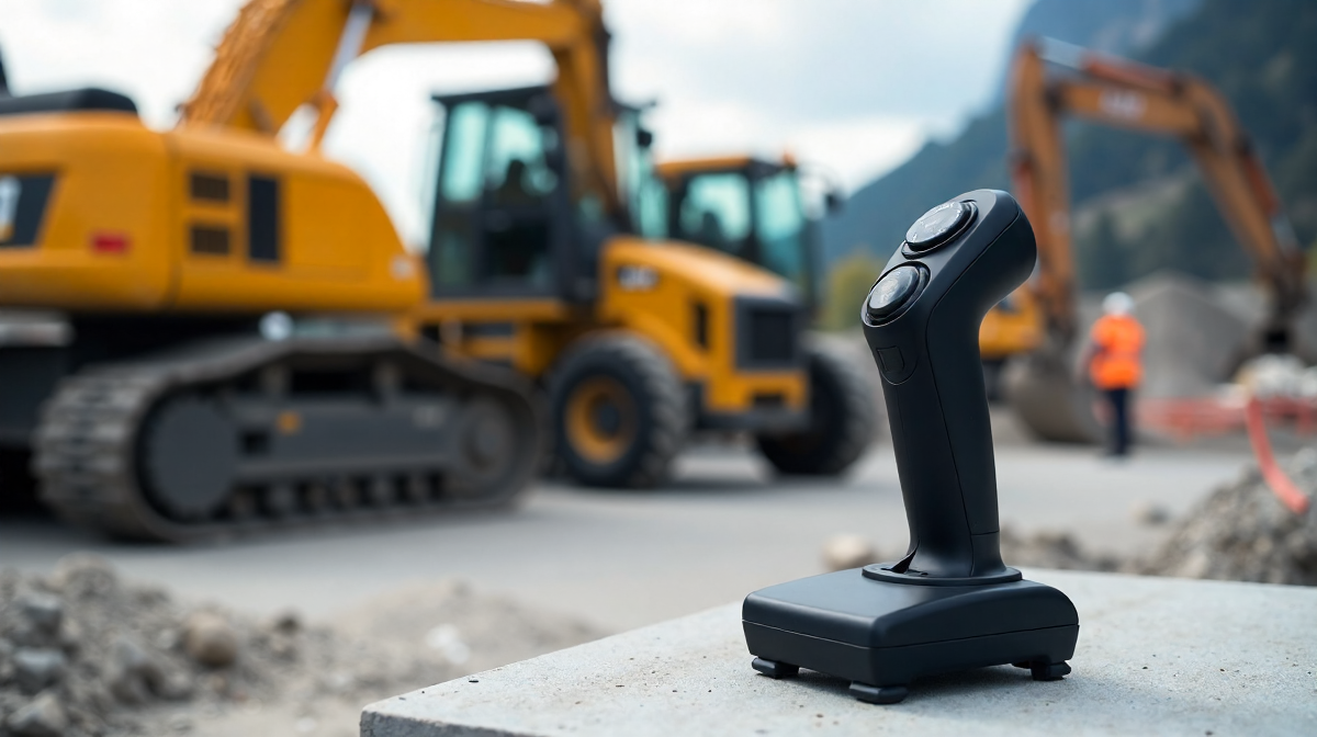 Innovative Joystick-Lenkung: Ergonomie, Baugeräte, Effizienz im Einsatz