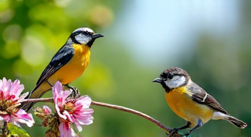 Perspektiven zu Vögeln im Garten