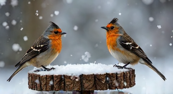 Perspektiven zu Vogelfütterung im Winter