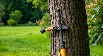 Perspektiven zur Baumfällung im Garten