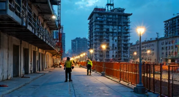 Sichtverhältnisse und Sicherheit auf Baustellen (3/10)