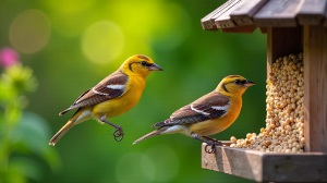 Vögel im Garten: Artenvielfalt, Nahrungsquellen, Ganzjahresfütterung