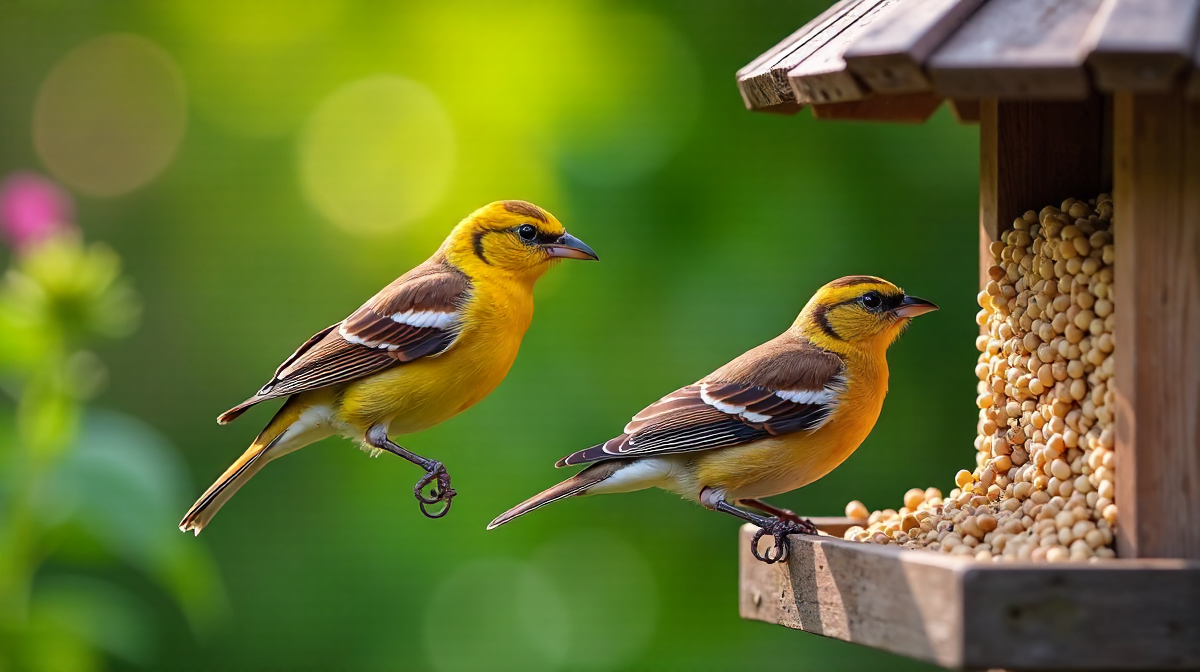 Vögel im Garten: Artenvielfalt, Nahrungsquellen, Ganzjahresfütterung
